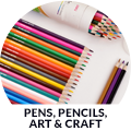 Pens, Pencils, Art & Craft