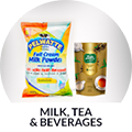Milk, Tea & Beverages