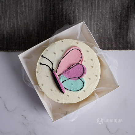 Butterfly Bento Chocolate Cake