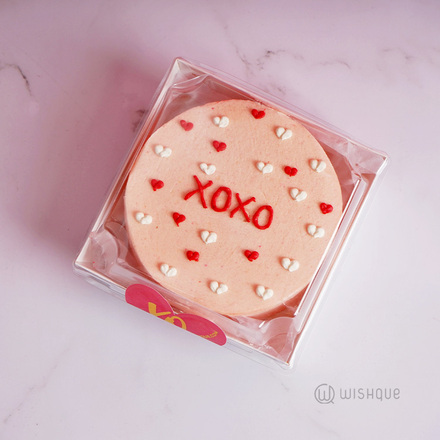 XOXO Bento Ribbon Cake