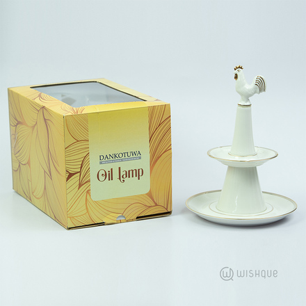 Dankotuwa Premium Porcelain Oil Lamp