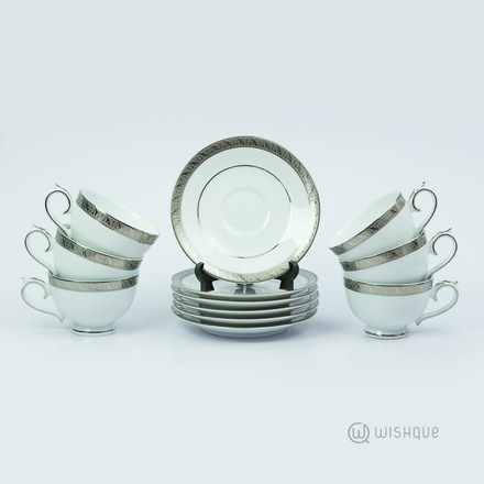 New Doria 12 Pcs Tea Set