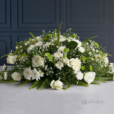 Classic White Rose Arrangement