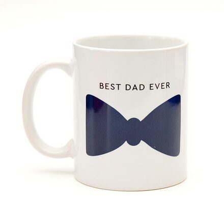 He's The Best Dad Printed Mug