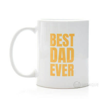 Best Dad Ever Printed Mug