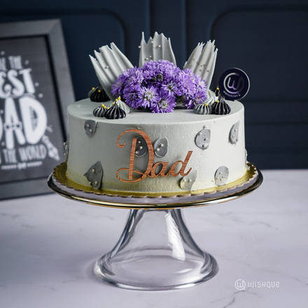 Indigo Dream Chocolate Cake for Dad