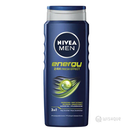 NIVEA Men Energy Shower Gel 500ml