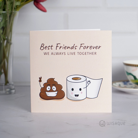 Best Friends Forever Greeting Card