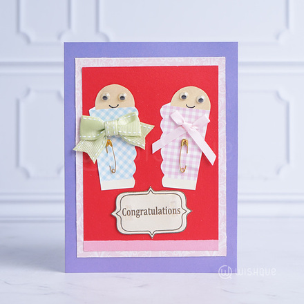 Newborn Baby Wishes Greeting Card