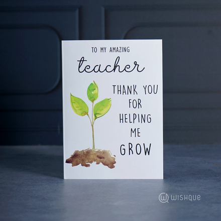 Teacher's Day Greeting Card