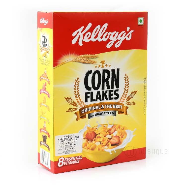 Kellogg's Corn Flakes Original & The Best - Wishque | Sri Lanka's ...