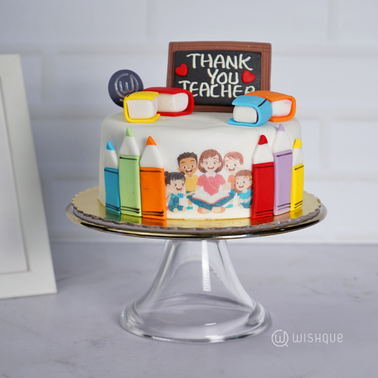 Teachers Day Cake Online | Unique Designs | YummyCake