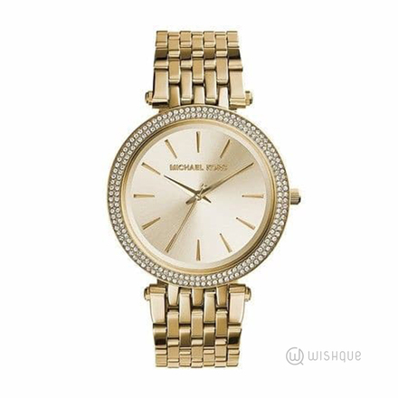 Michael Kors Mini Darci Gold Tone Watch MK3430