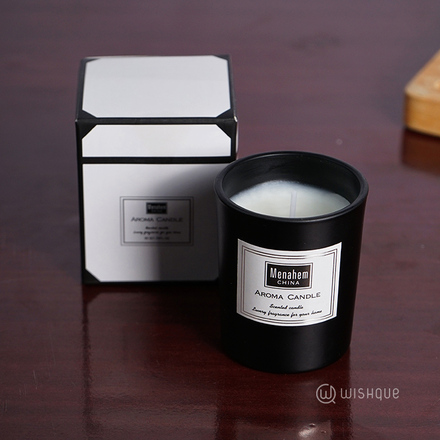 Luxury Essential Oil Scented Candle - Black Cherry & Merlot