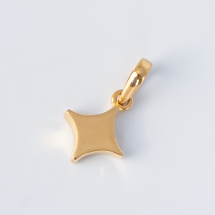 22kt Gold Tiny Star Pendant