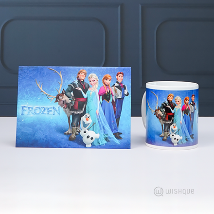 Frozen Greeting Card & Printed Mug