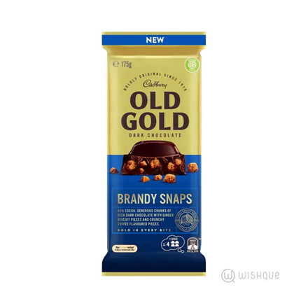 Cadbury Old Gold Dark Chocolate Brandy Snaps 175g