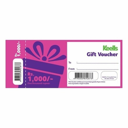 Keells Gift Voucher 1000