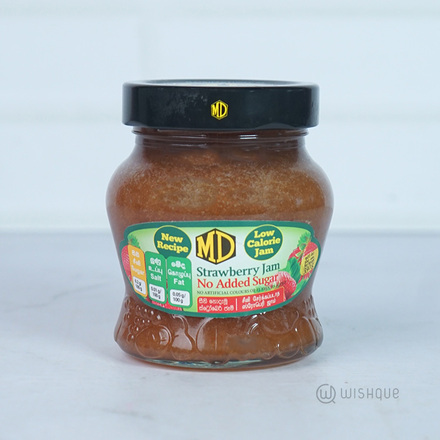 MD Strawberry Jam No Added Sugar 330g