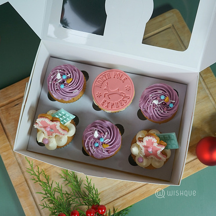 Magical Christmas Cupcake Box