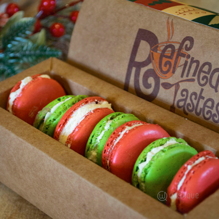 Christmas Macarons