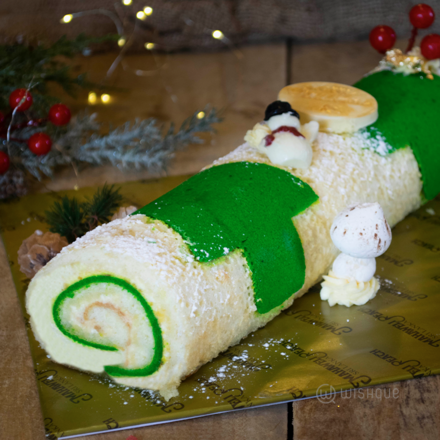 Christmas Ivory Cake