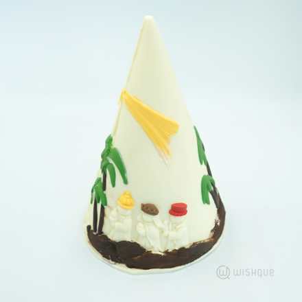 White Chocolate Crib Cone