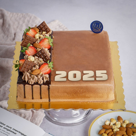 Crunchy Hazelnut and Almond Chocolate Truffle Cake 2025