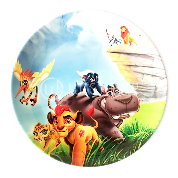 Lion King Plate - Melamine Plates | Wishque