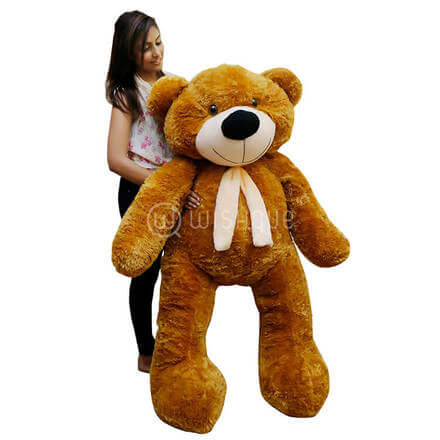 Life Size Teddy Bear Brown-5ft