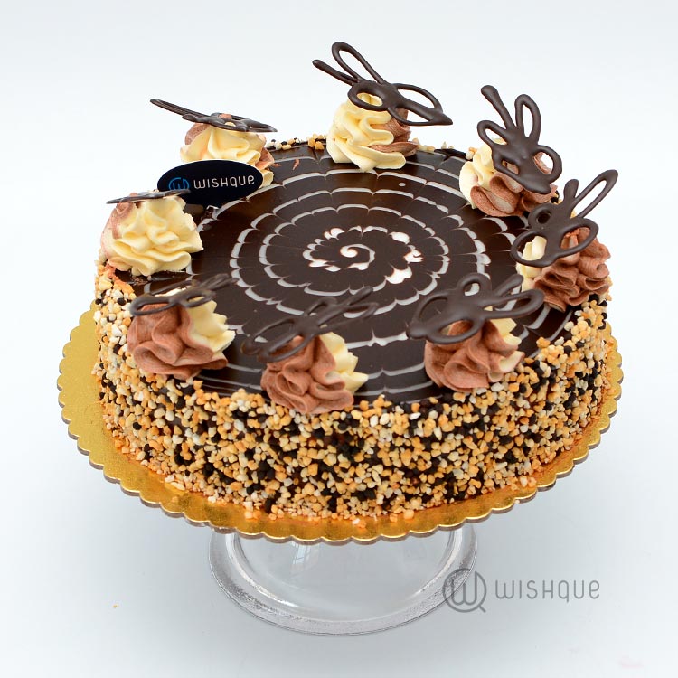 Swirl & Crunchy Chocolate Cake - Wishque | Sri Lanka's Premium Online Shop! Send Gifts to Sri Lanka