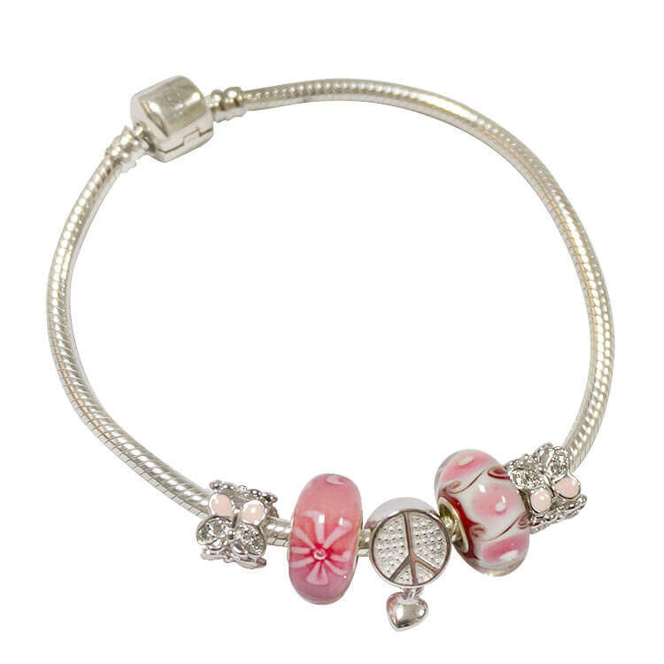 Tizzy Pink Butterfly Bracelet - Wishque | Sri Lanka's Premium Online ...