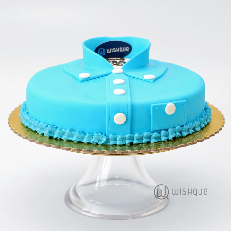 Dad Shirt Ribbon Cake - Wishque | Sri Lanka's Premium Online Shop! Send