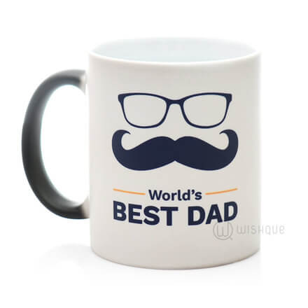 Worlds Best Dad Magic Mug