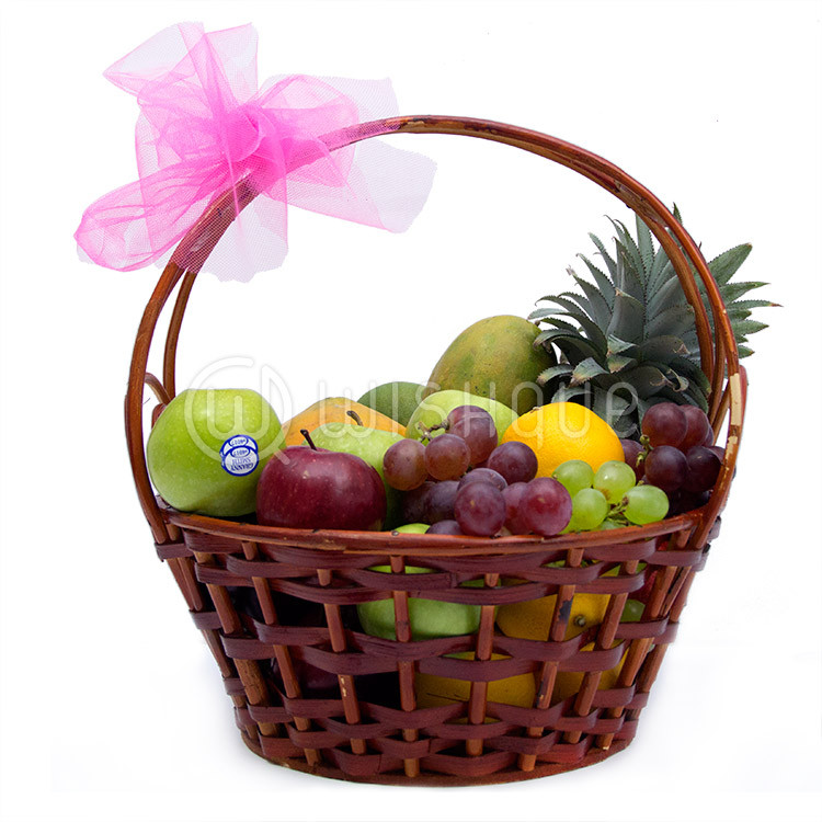 Simple Fresh Fruit Basket - Wishque 