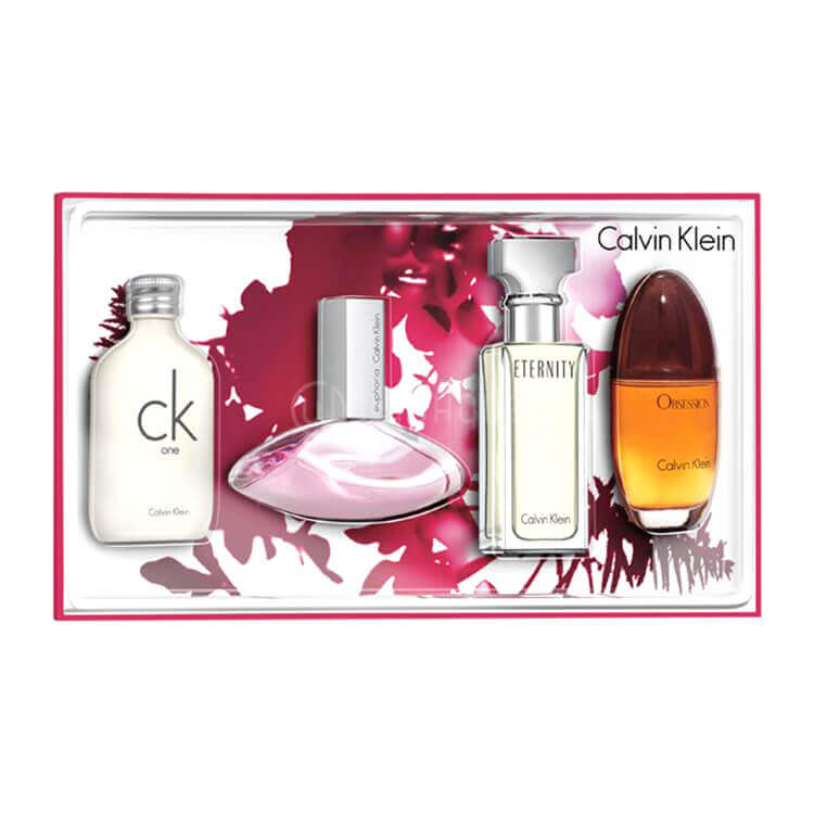 Calvin Klein 4-Piece Fragrance Travel Gift Set