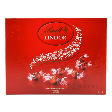 Lindt Lindor Irresistibly Smooth Milk Chocolate Gift Box 235g