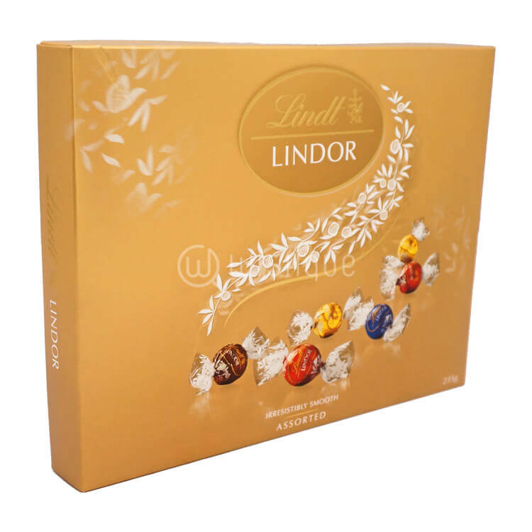 Lindt Lindor Irresistibly Smooth Milk Chocolate Assorted T Box 235g Wishque Sri Lankas 