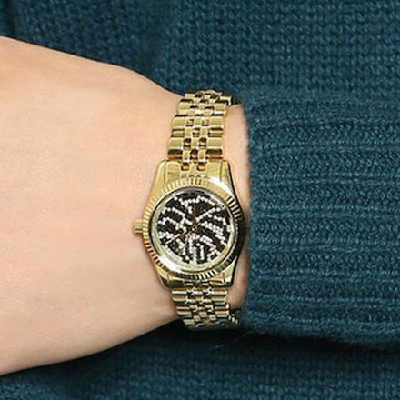 Michael Kors Petite Lexington Gold Tone Women's Watch MK3300