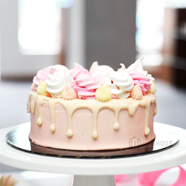 White Chocolate Ganache with Kisses Cake - Wishque | Sri Lanka's ...