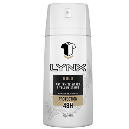 Lynx Gold Deodorant Antiperspirant 160ml