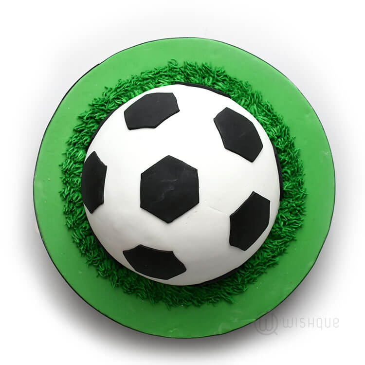 Football Badge Cake - Regency Cakes Online Shop