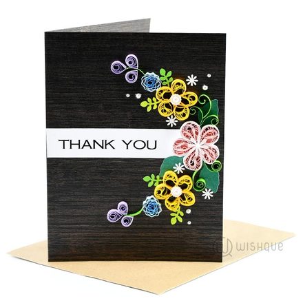 Classic Thank You Greeting Card