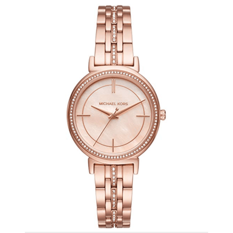 michael kors real gold watch