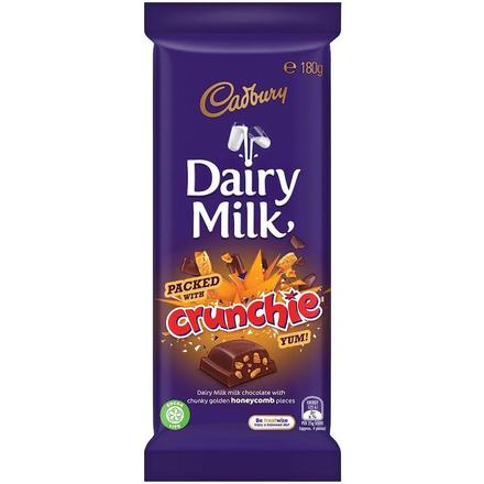 Cadbury Dairy Milk Crunchie 180g