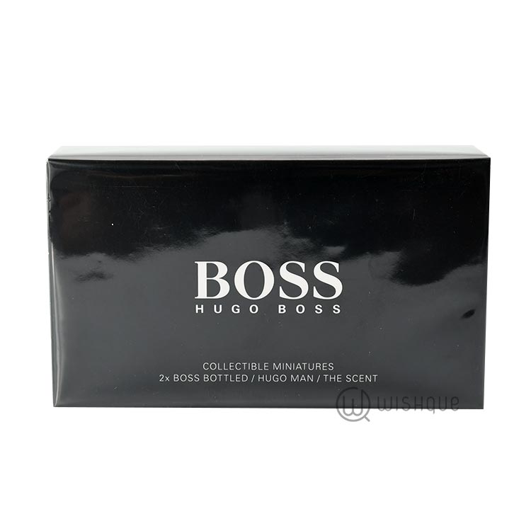 Hugo Boss Collectible Miniatures 4 Piece Gift Set for him - Wishque ...