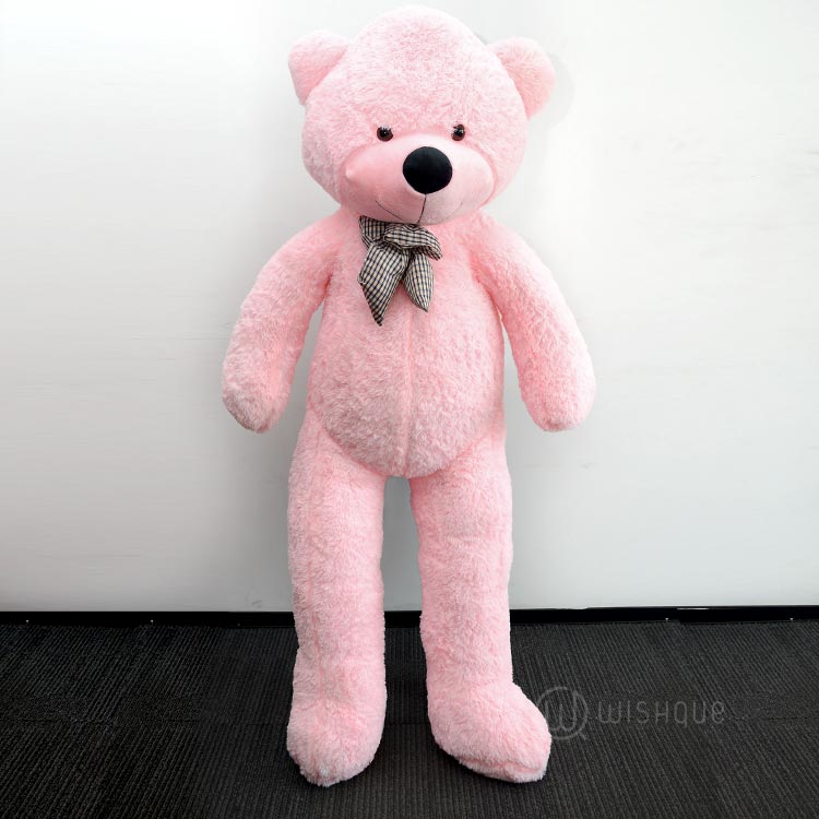 teddy bear 5 feet pink