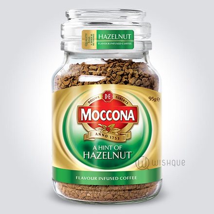Moccona A Hint Of Hazelnut Flavour Infused Coffee 95g