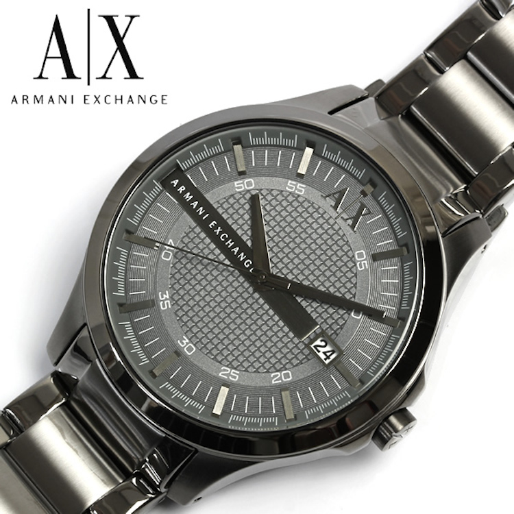 Armani Exchange AX2135 Hampton Grey Texture Men's Watch - Wishque | Sri  Lanka's Premium Online Shop! Send Gifts to Sri Lanka