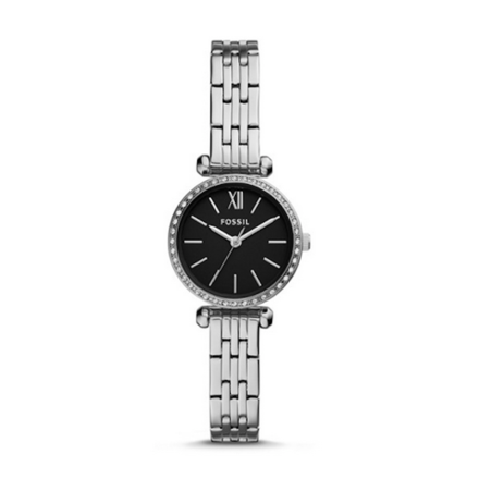Fossil BQ3501 Classic Stainless Steel Black Dial Women's Watch